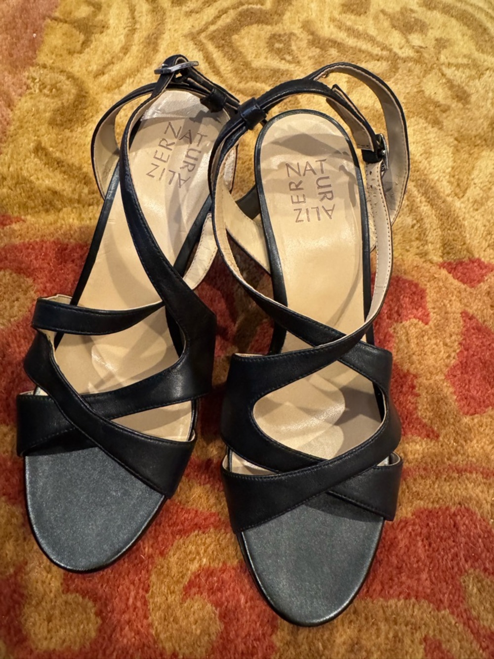 Naturalizer Black Klein stilleto sandal  Women's Sz 9.5 ***